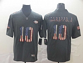 Nike 49ers 10 Jimmy Garoppolo 2019 Salute To Service USA Flag Fashion Limited Jersey,baseball caps,new era cap wholesale,wholesale hats